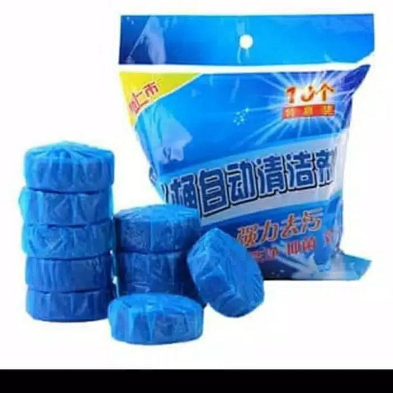 Tablet Pembersih Toilet Penyegar Toilet Biru Kloset Cleaner 50gram