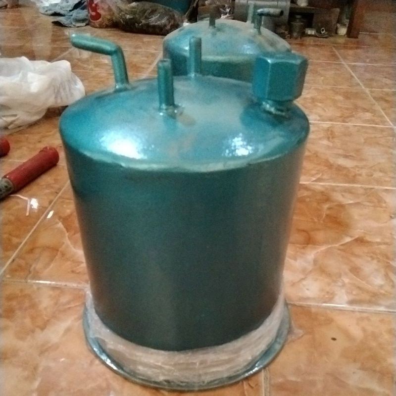 tangki bensin tabung tangki emas perak