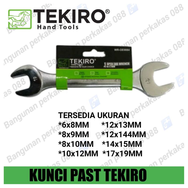 TEKIRO SATUAN Kunci Pas - Combination Wrench Set