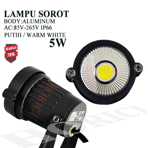 COB 5W Lampu Sorot Taman 5Watt Garden Light