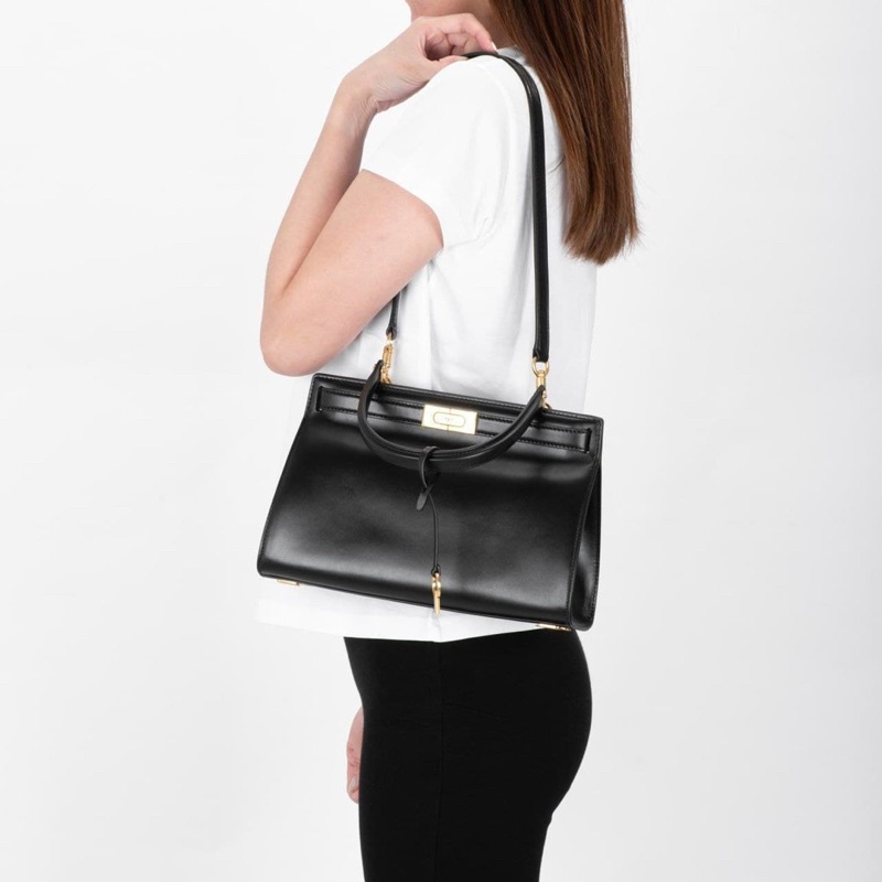 Tory Burch Small Lee Radziwill Bag Black