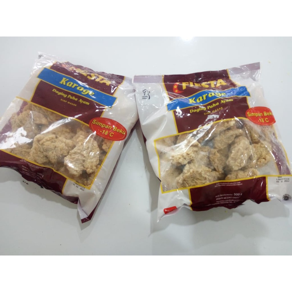 

FIESTA KARAGE netto 500 gr Harga reseller
