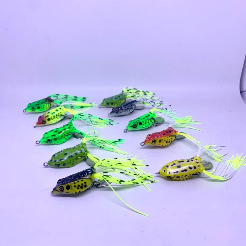 soft frog/umpan pancing kodok-kodokan plyfish