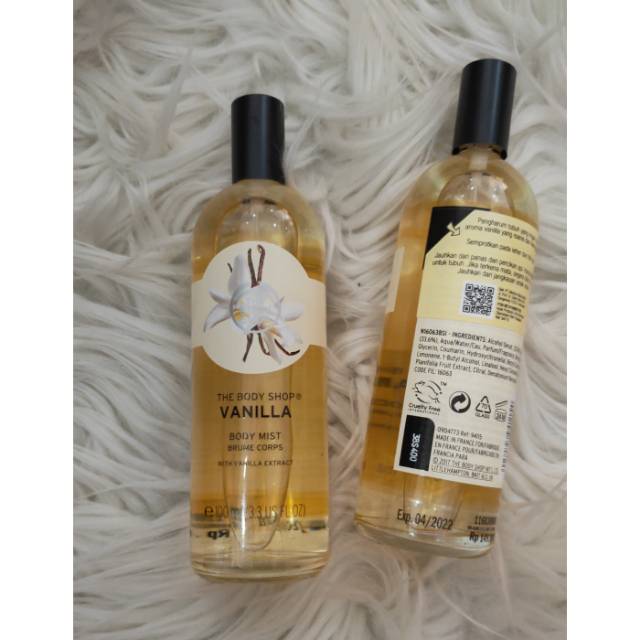THE BODY SHOP VANILLA BODY MIST ORIGINAL