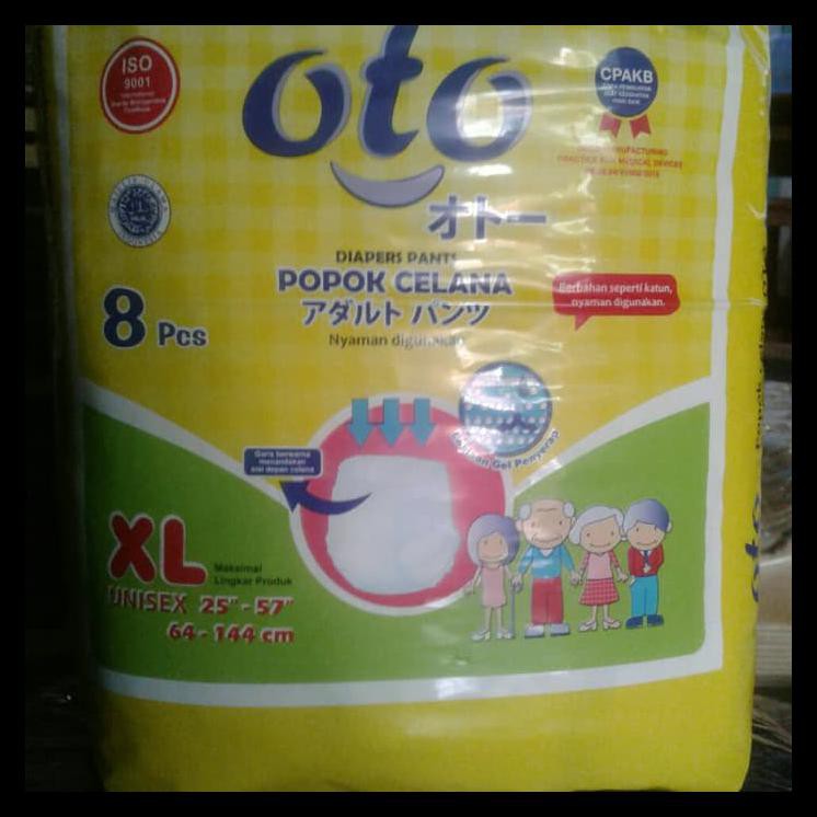 popok dewasa celana oto xl 8/ pampers PROMO