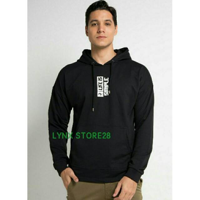 JAKET HOODIE 3SECOND LIFE IS SIMPLE KATUN FLEECE TEBAL BERKUALITAS