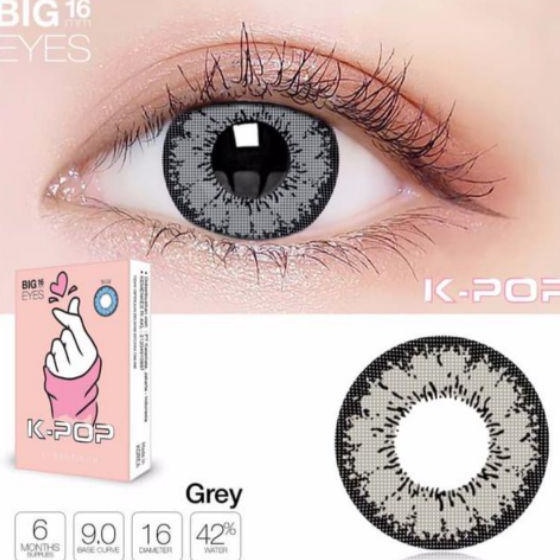 Softlens X2 K-POP DIA 16.00mm MINUS Black (-6.50 s/d -10.0) / KPOP Lensa Kontak /BS