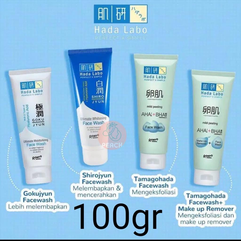 HADA LABO FACE WASH SERIES 100gr