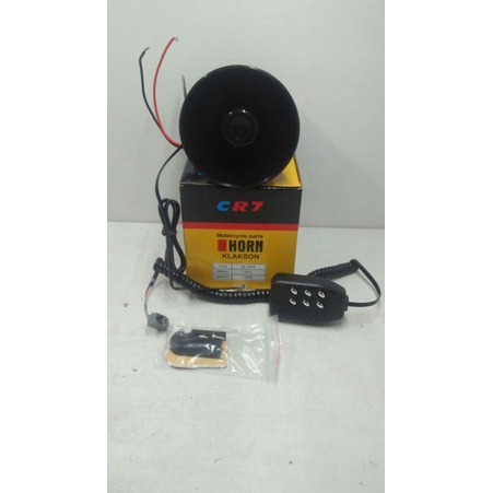 Klakson Motor Toa Sirine Motor 12 Volt 6 Suara (DL1075)