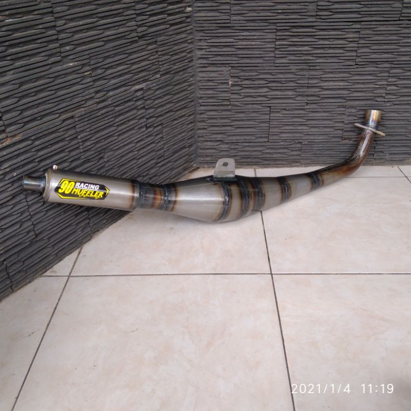 Knalpot Fiz R Racing Colong 3V3 Tenaga Atas Bawah Ngisi