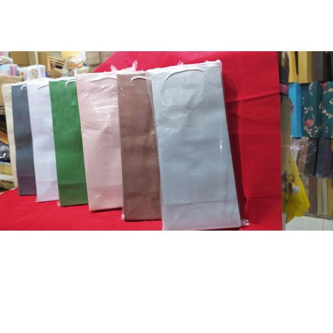 

◙ Paper bag botol new dan isi 12pcs newww ♩