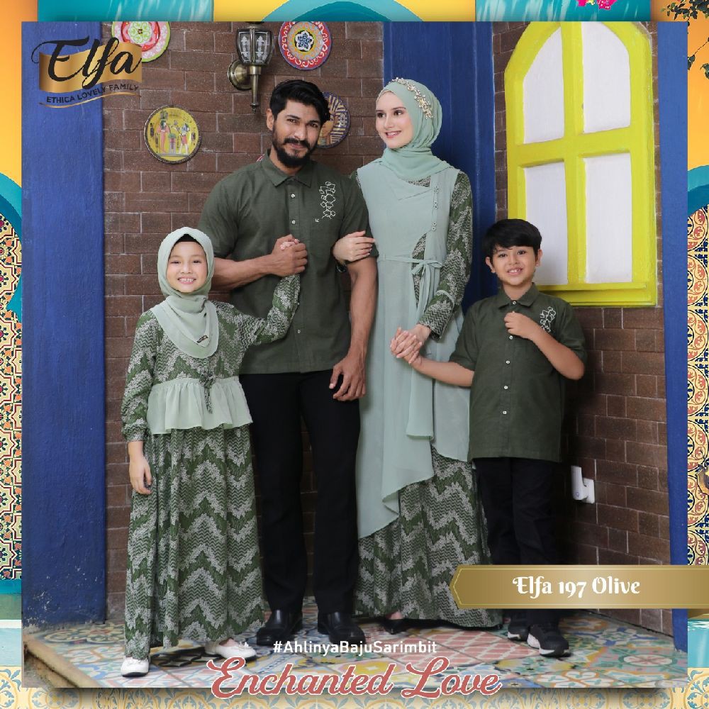 SARIMBIT ETHICA ELFA 197 OLIVE/KAGUMI 175/KAHFI 133/KAGUMI KIDS 68/KAHFI KIDS 102