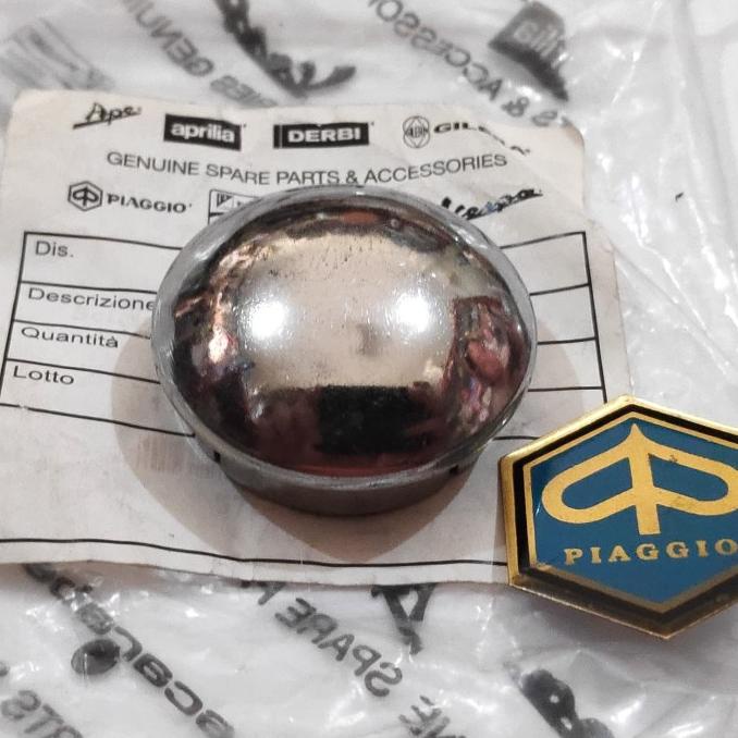 Baut Mur Pengencang Dop Tromol Tutup Mur Roda Depan Vespa Px Nekel Ori Itali