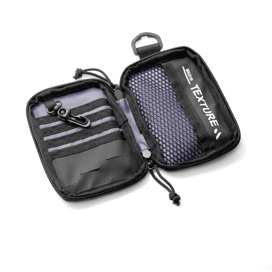 Sidekick Project TEXTURE - hanging pouch - wallet - dompet - tactical - tech wear