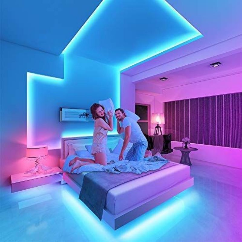 Lampu kamar Aesthetic LED Strip Motor Mobil Hiasan Kamar Tidur Lamp Dekorasi Aesthetic Homedekor