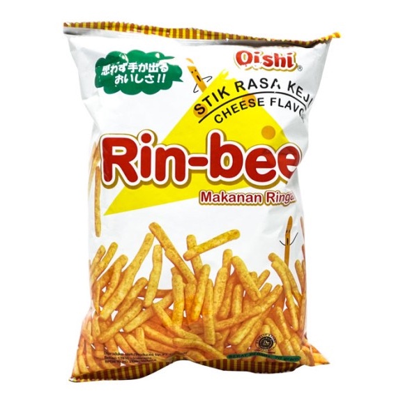 

OISHI 65GR RINBEE CHEESE STIK