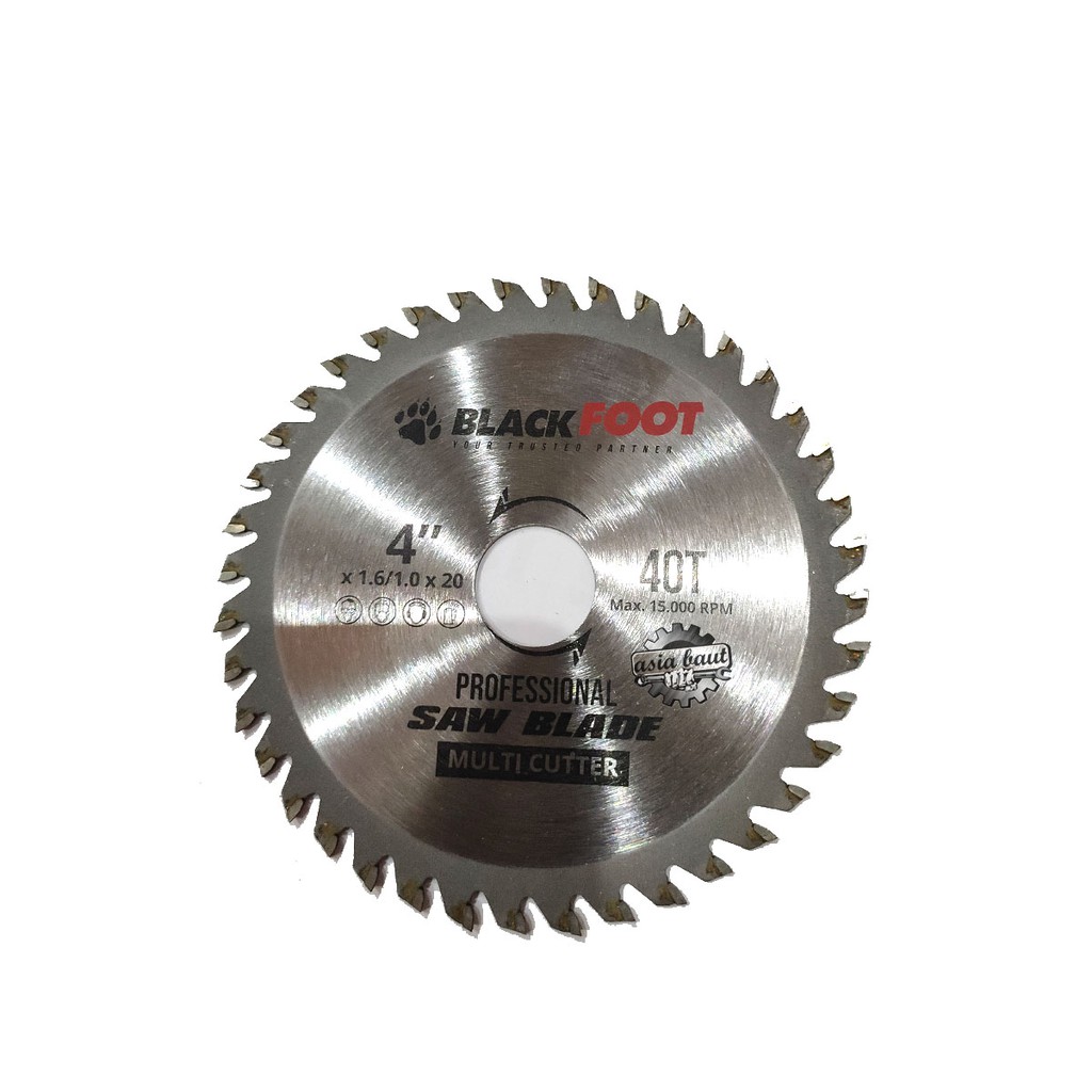 Multicutter Blackfoot Mata Gergaji Circular Saw Tct Multicutter 4 x 40