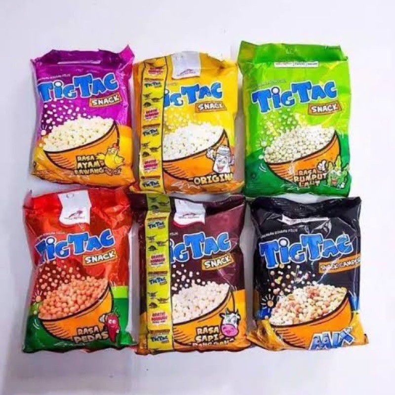 

Tictac tic tac snack makanan ringan pilus isi 10pc