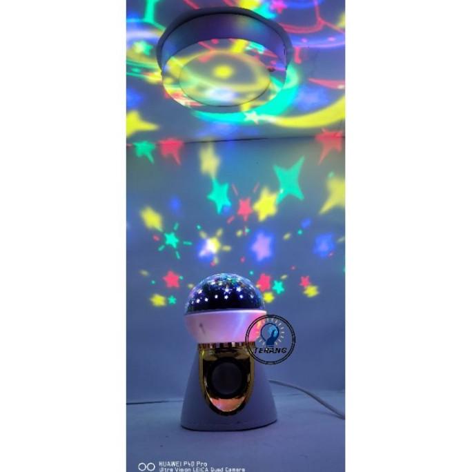 Lampu Tidur Proyektor Lampu Disco Proyektor Bulat Bulan Bintang Plus Richrichstor