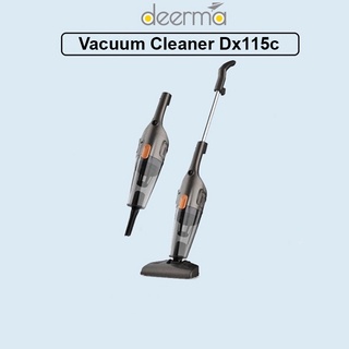 Deerma Dx115c Handheld 2in1 Silent Vacuum Cleaner Penghisap Debu Rumah Sofa