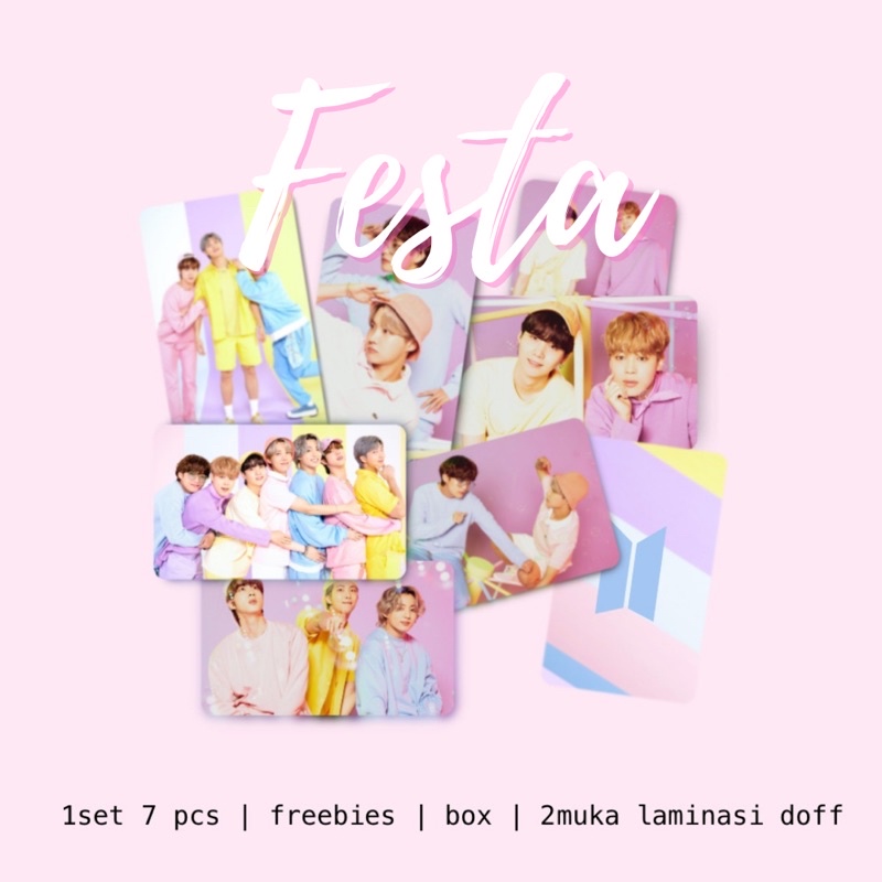 BTS PHOTOCARD FESTA 2021