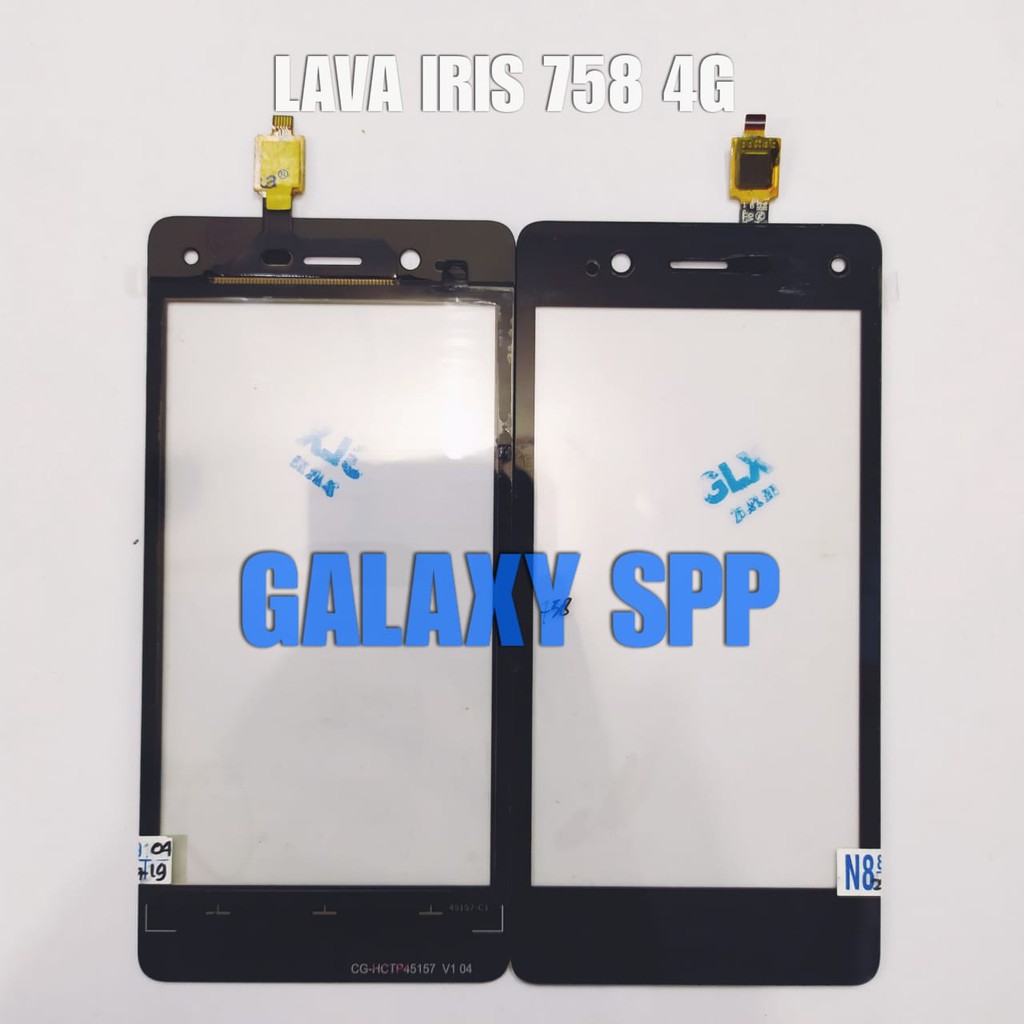 TOUCHSCREEN ONLY LAVA IRIS 758 4G ORI