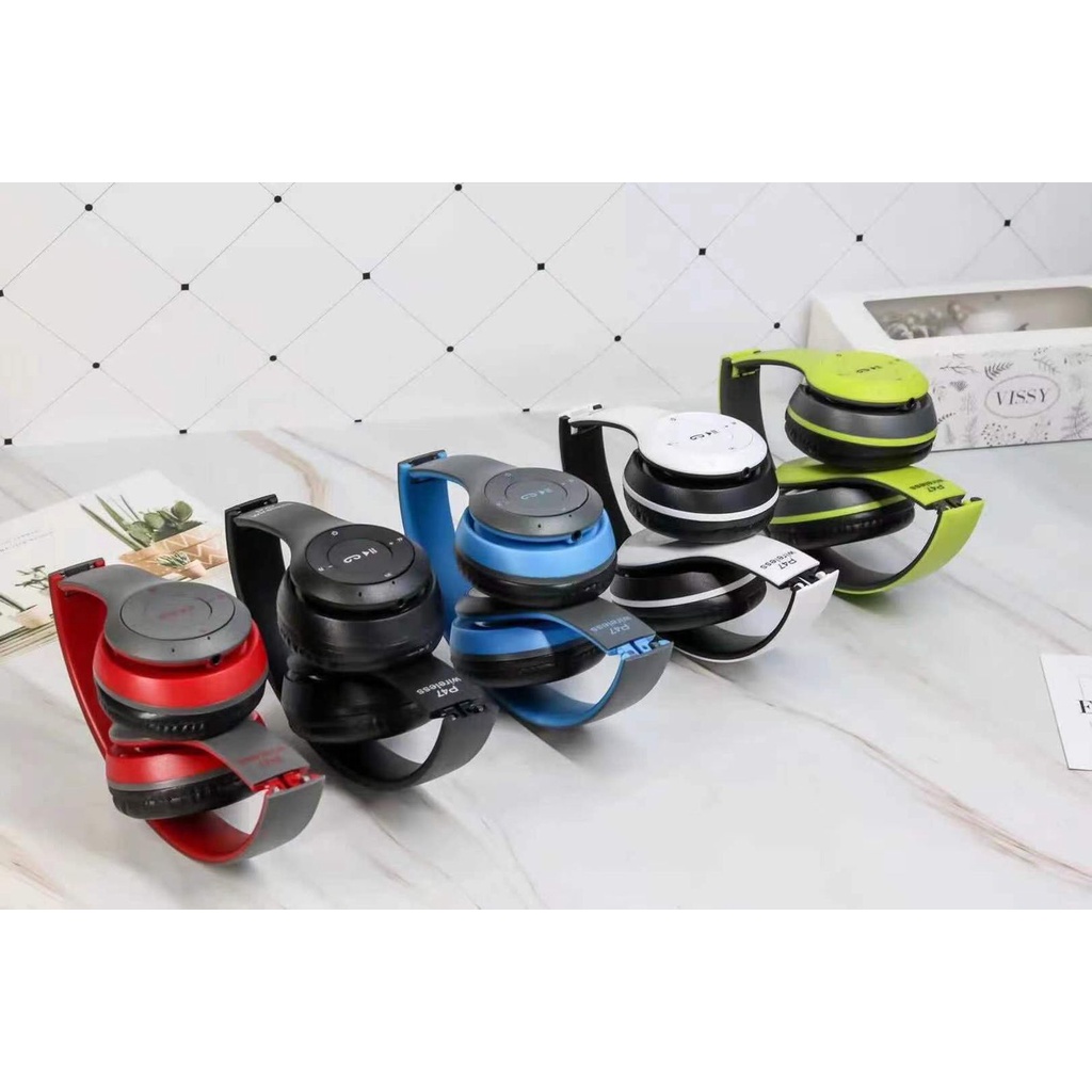 Headphone headset wireless bluetooth P47 Portable