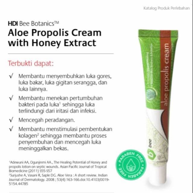 Bee Botanics Aloe Propolis Cream with Honey Extract (36gr) HDI