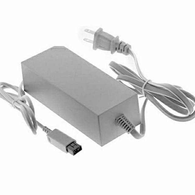 Adaptor Adapter Ac Nintendo Wii Charger Charging Nunchuk Wiimote Murah