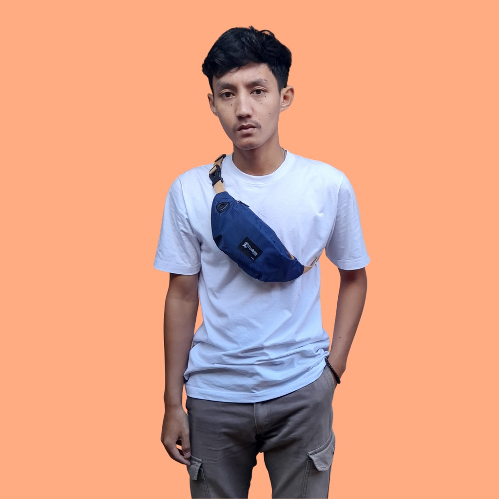 Rancis Jaya - Tas Pinggang Mini Pria Tas Pria YlTD Termurah Motif Tawon