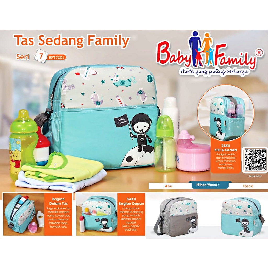 Tas Bayi Baby Scots Medium Baby Family 7 BFT7201 /  Family 8 BFT8201 / Family 10 BFT1002