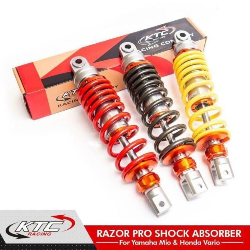 Shockbreaker Matic 310mm &amp; 330mm Shock Tabung Barracuda Type New G-Plus Series Buat Vario ,Mio ,Beat ,Scoopy ,Fino ,Soul ,Mio j Dan Motor Matic Lainnya