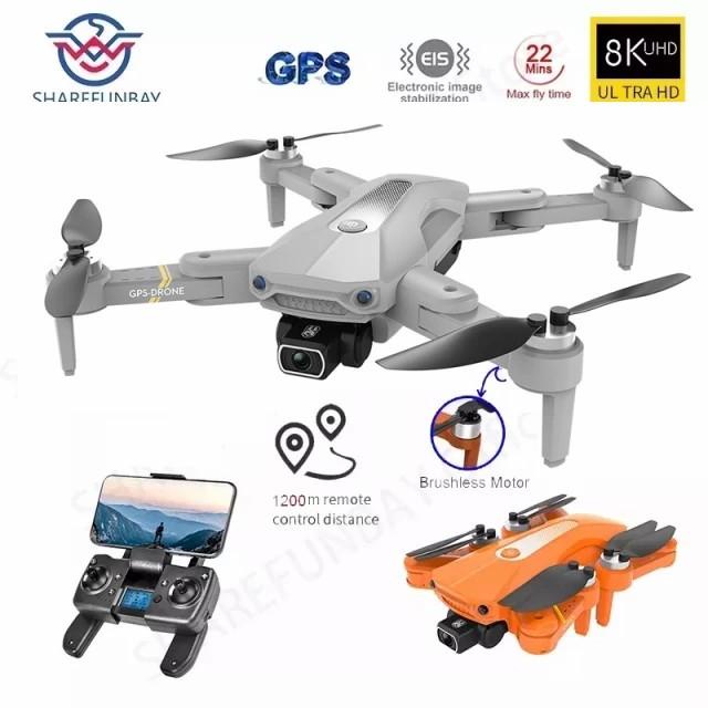 Zackymall Drone Lipat Kamera K80 Pro Gps