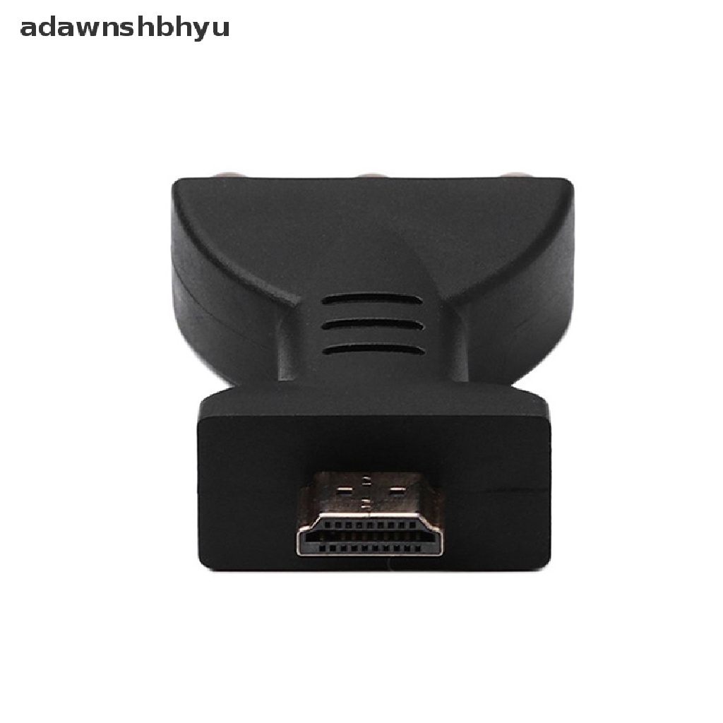 Adawnshbhyu Adaptor Audio HDMI To AV Konektor HDMI To VGA RCA Video Audio Adapter Untuk HDTV