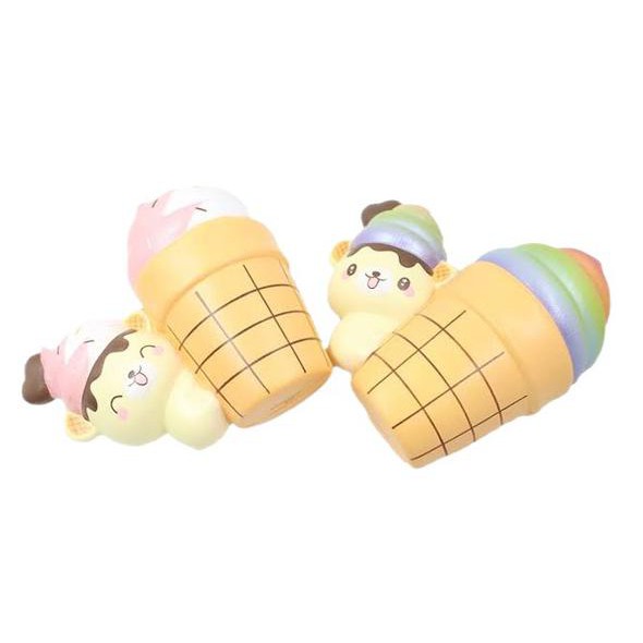 Update Yummibear Hugging Ice Cream Licensed Squishy Murah
