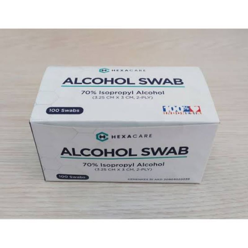 Alkohol swab Hexacare / Alcohol swab 70% Hexa Care isi 100 pcs