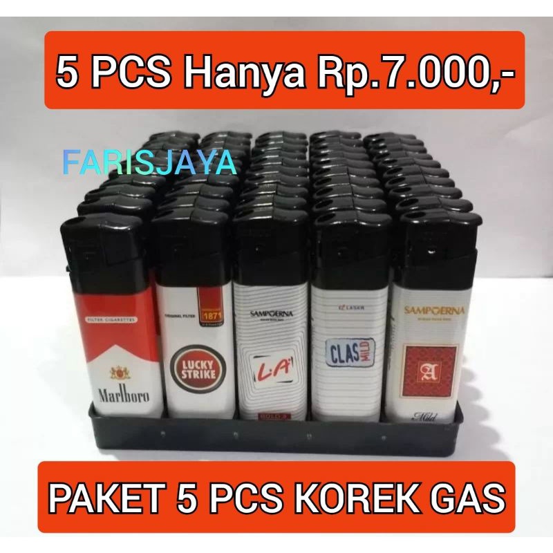 KOREK GAS G2000 MAGNET PAKET HEMAT 5 PCS KOREK API