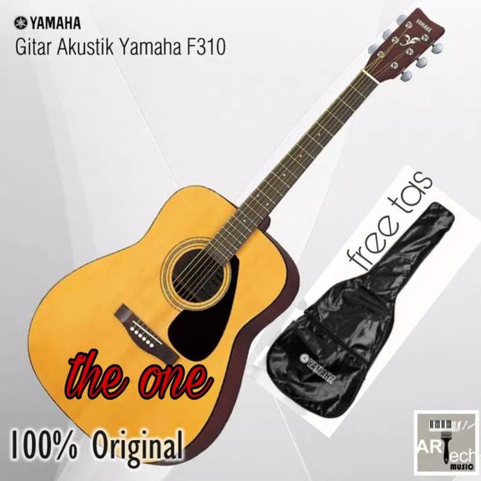 Gitar Acoustic Yamaha F-310/F310 Original 100%(Free Tas) Terbaru