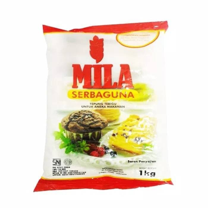 

Mila Tepung Serbaguna 1kg Serba Guna Multi Purpose Flour hg~3323
