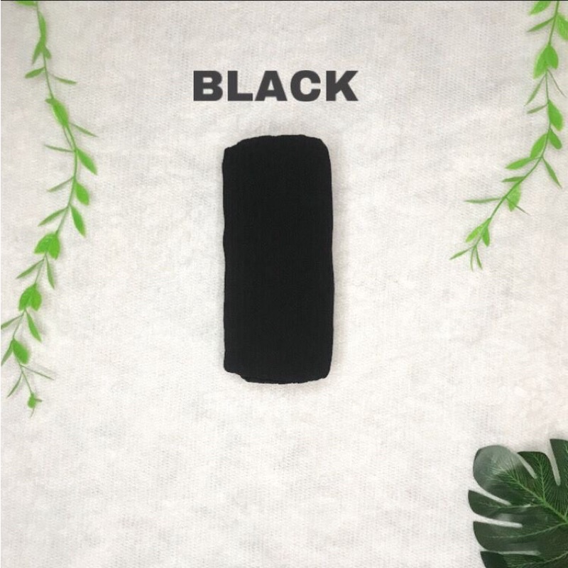 PHASMINA PLISKET LIDI DUYUNG  {90 X 180} AZARA-BLACK