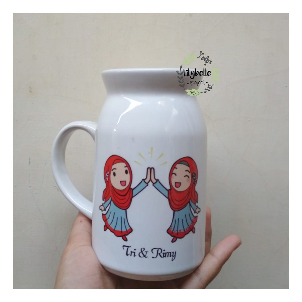 Jual Mug Custom Susu Kado Ulangtahun Unik Hadiah Anniversary Kado