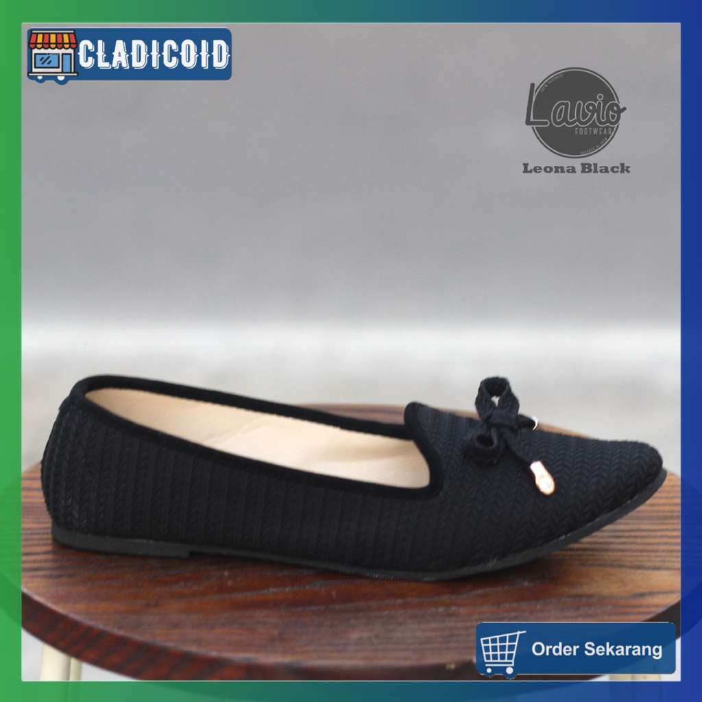 Sepatu Loafers Wanita Original Cocok Untuk Pesta, Formal, Kuliah, Jalan-Jalan Lavio Leona