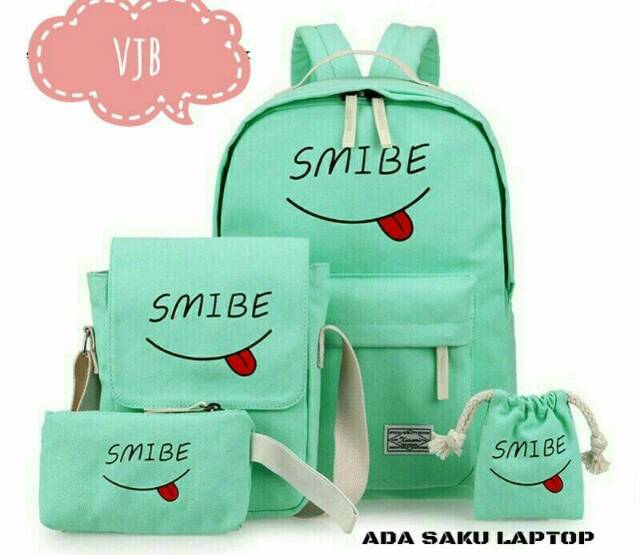 Backpack smibe/tas Batam/tas ransel murah/tas sekolah fashion wanita modern