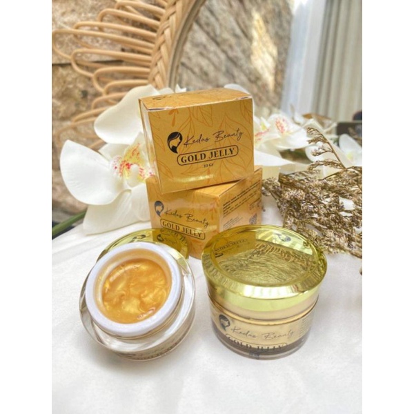 [Reseller Resmi] READY STOCK Kedas Beauty Gold Jelly Free Gift / Gold Jelly Kedas Beauty / Cream Waj