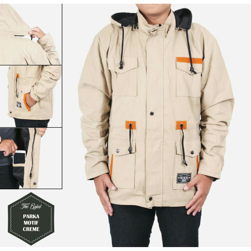 TAMPIL LEBIH KEREN ! Jaket Parka List - Jaket Parka Premium - Jaket Pria Dan Wanita Murah