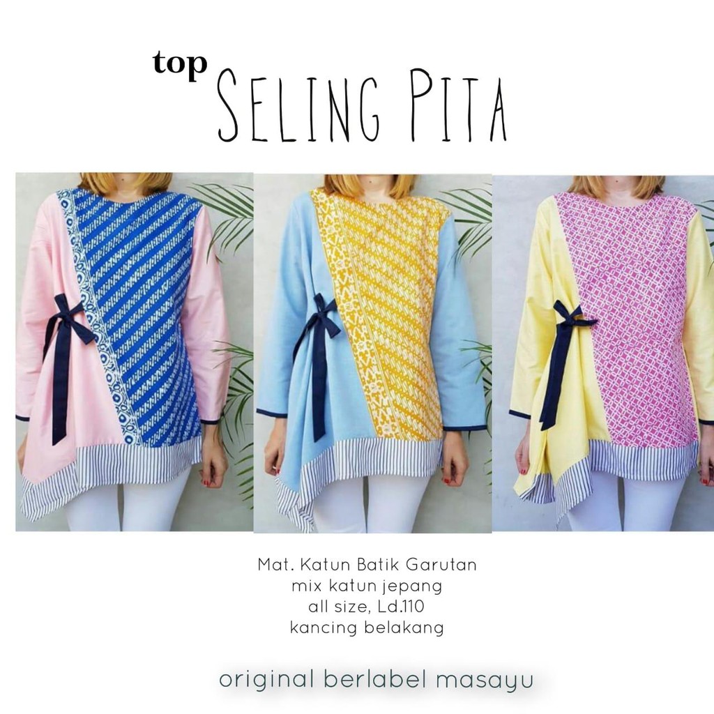 Atasan Batik Seling Pita by Batik Masayu