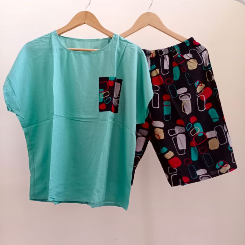 babydoll rayon pendek pendek Jumbo