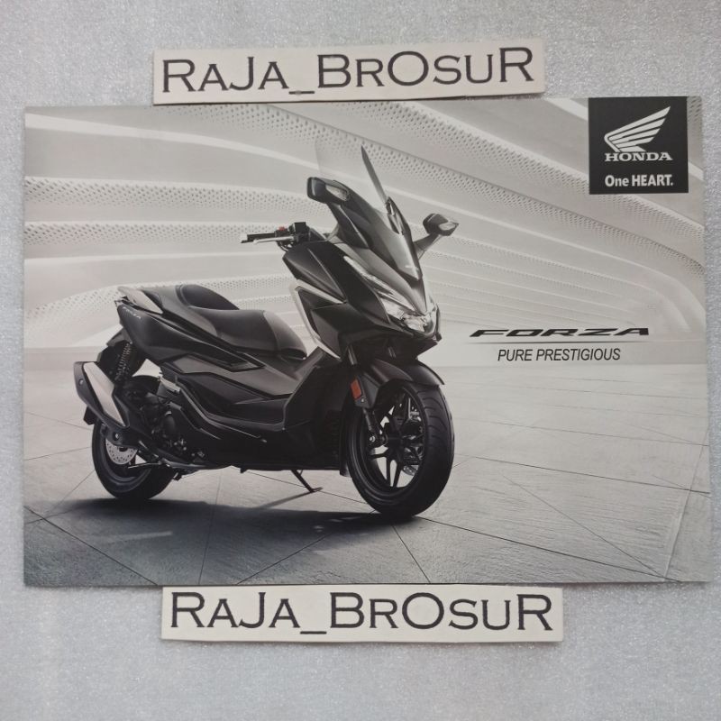 Poster brosur Honda Forza