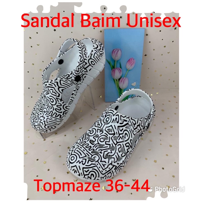 Sandal Baim Unisex Motif Topmaze Size 36-44