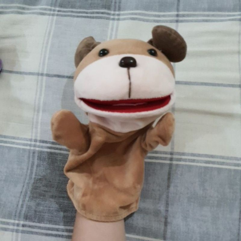 PL import boneka tangan guguk doggy brand korea